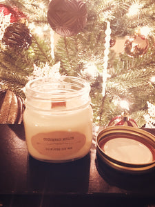 Soy Wax Wood Wick Scented Luxury Candle | Handmade in the USA