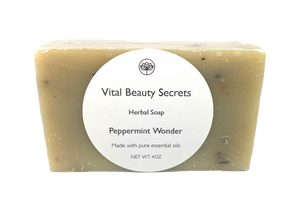 Peppermint Wonder Natural & Organic Essential Oil Soap