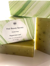 Handmade Essential Oil Soap Gift Set Blood Orange Bergamot / Peppermint / Shea Honey Oatmeal
