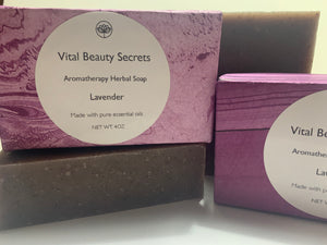 Lavender Natural & Organic Essential Oil Soap