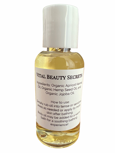 Organic & Natural Multi-use oil for Body, Hair, Nails or Massage Oil
