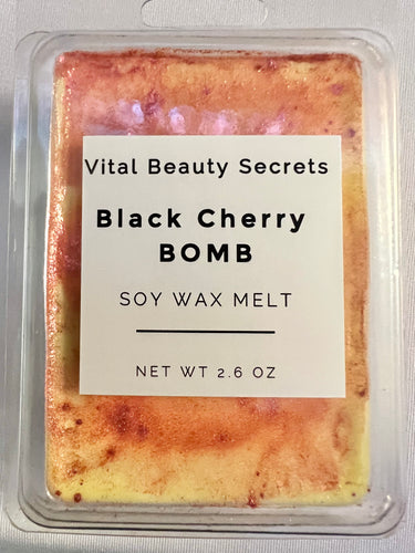 Black Cherry BOMB 100% Soy Wax Melts/Tarts